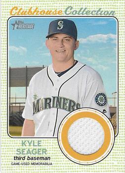 2017 Topps Heritage - Clubhouse Collection Relics #CCR-KS Kyle Seager Front