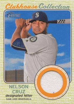 2017 Topps Heritage - Clubhouse Collection Relics #CCR-NC Nelson Cruz Front