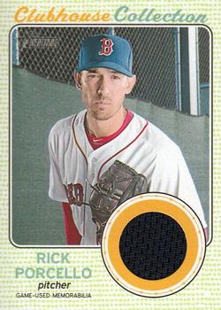 2017 Topps Heritage - Clubhouse Collection Relics #CCR-RP Rick Porcello Front