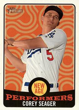 2017 Topps Heritage - New Age Performers #NAP-6 Corey Seager Front