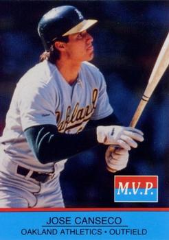 1990 M.V.P. Big League All Stars (unlicensed) #2 Jose Canseco Front