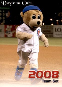 2008 Choice Daytona Cubs #NNO Cubby T. Bear Front