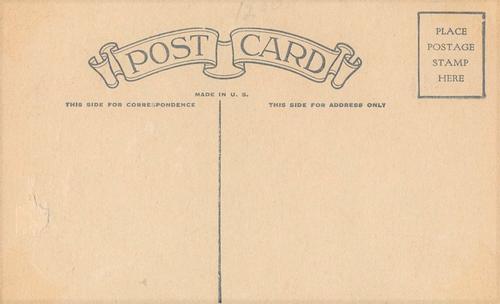 1955 Exhibits Post Card Backs #NNO Eddie Mathews Back