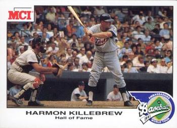 1993 MCI MLBPA Ambassadors of Baseball #10 Harmon Killebrew Front