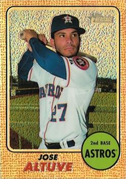 2017 Topps Heritage - Chrome Refractor #THC-425 Jose Altuve Front