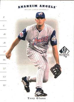 2001 SP Authentic #1 Troy Glaus Front