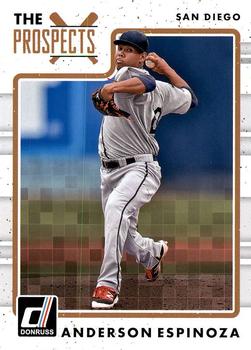 2017 Donruss - The Prospects #TP-5 Anderson Espinoza Front