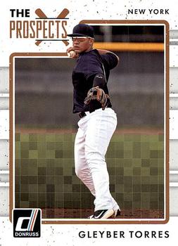 2017 Donruss - The Prospects #TP-8 Gleyber Torres Front