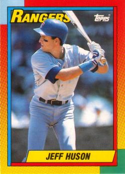 1990 Topps Traded #45T Jeff Huson Front