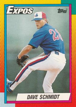 1990 Topps Traded #112T Dave Schmidt Front
