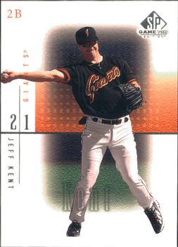 2001 SP Game Used Edition #47 Jeff Kent Front