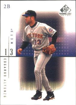 2001 SP Game Used Edition #51 Edgardo Alfonzo Front