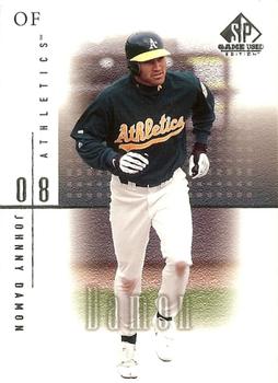 2001 SP Game Used Edition #6 Johnny Damon Front