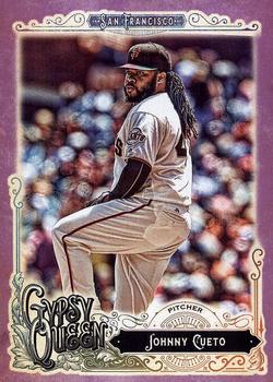 2017 Topps Gypsy Queen - Purple #32 Johnny Cueto Front