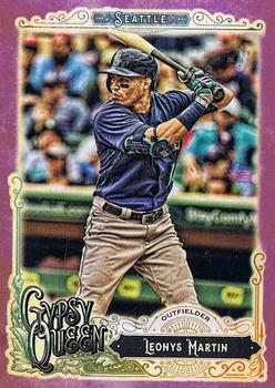 2017 Topps Gypsy Queen - Purple #70 Leonys Martin Front