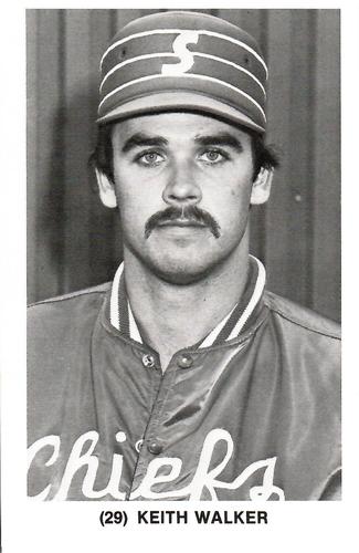 1983 Syracuse Chiefs #NNO Keith Walker Front