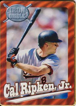 1995 Metallic Impressions Cal Ripken Iron Oriole #4 Cal Ripken Jr. Front
