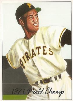 1995 JSW All-Stars '53 Bowman Script (Unlicensed) #NNO Roberto Clemente Front