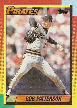 1990 Topps Traded - Gray Card Stock (Pack Version) #88T Bob Patterson Front