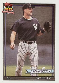 1991 Topps Traded - Gray Card Stock (Pack Version) #67T Pat Kelly Front