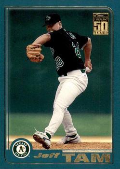 2001 Topps #297 Jeff Tam Front