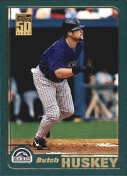 2001 Topps #535 Butch Huskey Front