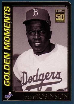 2001 Topps #783 Jackie Robinson Front