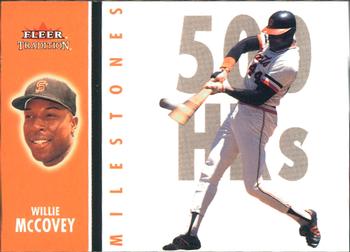 2003 Fleer Tradition - Milestones #5 MS Willie McCovey Front