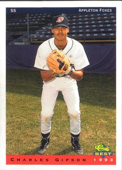 1993 Classic Best Appleton Foxes #8 Charles Gipson Front