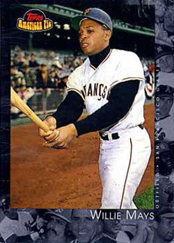 2001 Topps American Pie #91 Willie Mays Front