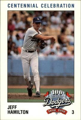 1990 Los Angeles Dodgers Police #NNO Jeff Hamilton Front