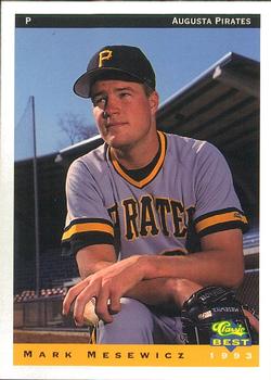 1993 Classic Best Augusta Pirates #13 Mark Mesewicz Front