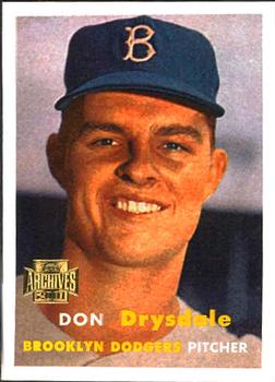 2001 Topps Archives #321 Don Drysdale Front
