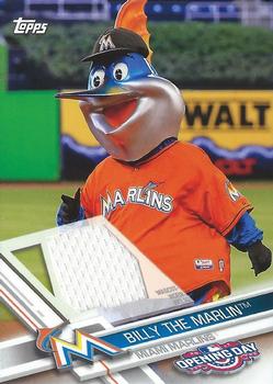 2017 Topps Opening Day - Mascot Relics #MR-B Billy the Marlin Front