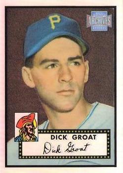 2001 Topps Archives Reserve #41 Dick Groat Front