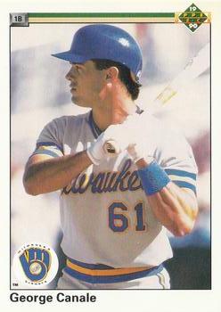 1990 Upper Deck #59 George Canale Front