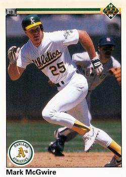 1990 Upper Deck #171 Mark McGwire Front