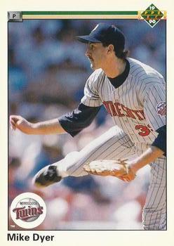 1990 Upper Deck #374 Mike Dyer Front