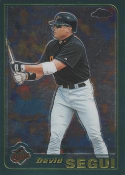 2001 Topps Traded & Rookies - Chrome #T29 David Segui Front