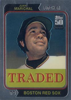 2001 Topps Traded & Rookies - Chrome #T102 Juan Marichal Front