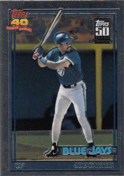 2001 Topps Traded & Rookies - Chrome #T136 Joe Carter Front