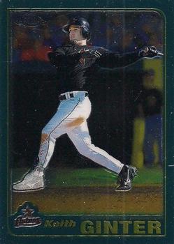 2001 Topps Traded & Rookies - Chrome #T168 Keith Ginter Front