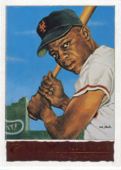 2001 Topps Gallery #50 Willie Mays Front