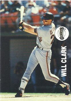 1991 Playball U.S.A. (Unlicensed) #91-41 Will Clark Front