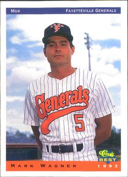 1993 Classic Best Fayetteville Generals #25 Mark Wagner Front