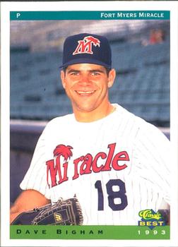 1993 Classic Best Fort Myers Miracle #2 Dave Bigham Front
