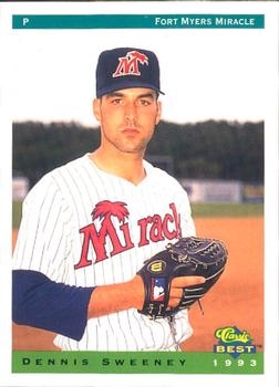 1993 Classic Best Fort Myers Miracle #24 Dennis Sweeney Front