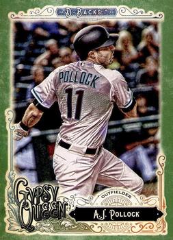 2017 Topps Gypsy Queen - Green #162 A.J. Pollock Front