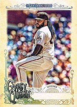 2017 Topps Gypsy Queen - Missing Nameplate #32 Johnny Cueto Front