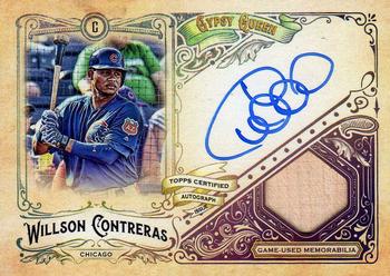 2017 Topps Gypsy Queen - Autograph Garments #AG-WC Willson Contreras Front
